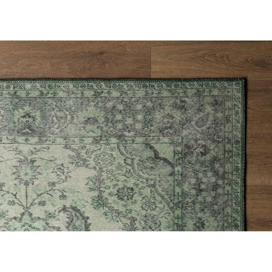 Käytävämatto Linento Blues Chenille 75x230cm vihreä
