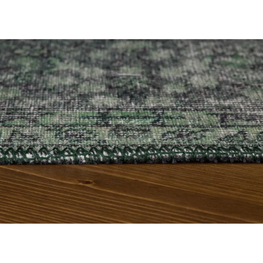 Käytävämatto Linento Blues Chenille 75x230cm vihreä