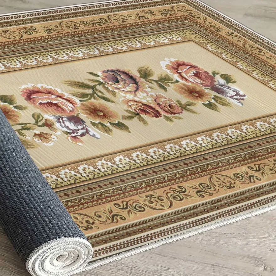 Käytävämatto Linento Els1836, 80x150cm, beige