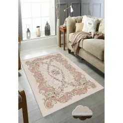 Käytävämatto Linento HMNT633, 80x200cm, beige