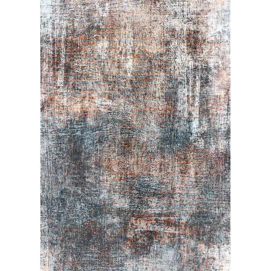 Käytävämatto Linento HMNT169, 80x150cm, ruskea/harmaa