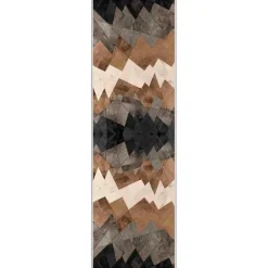 Käytävämatto Linento Kiia 80x250cm ruskea