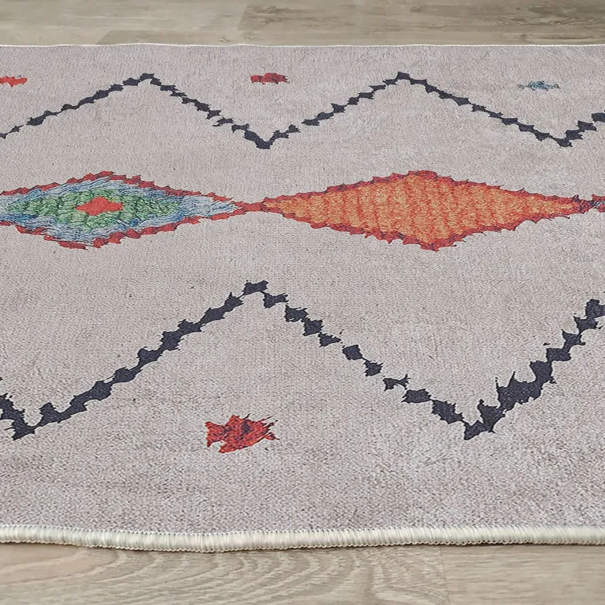 Käytävämatto Linento Woopamuk017, 80x150cm, beige