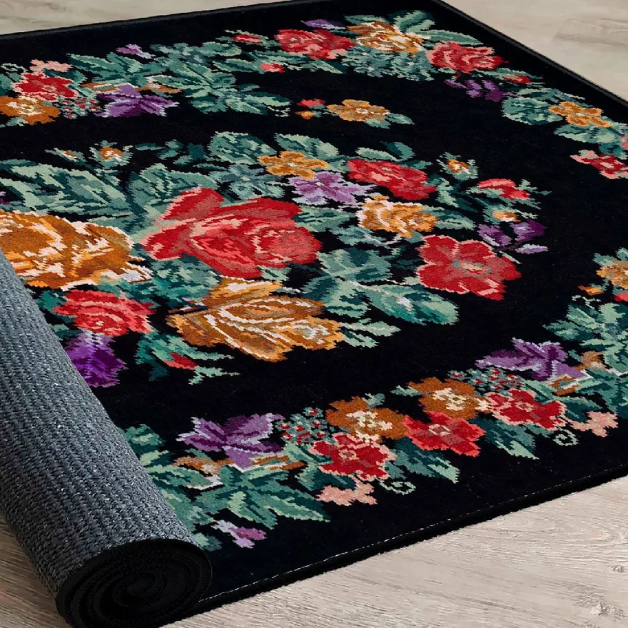 Käytävämatto Linento Woosonil084, 80x150cm, monivärinen