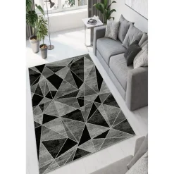 Käytävämatto Linento W942, 80x120cm, harmaa