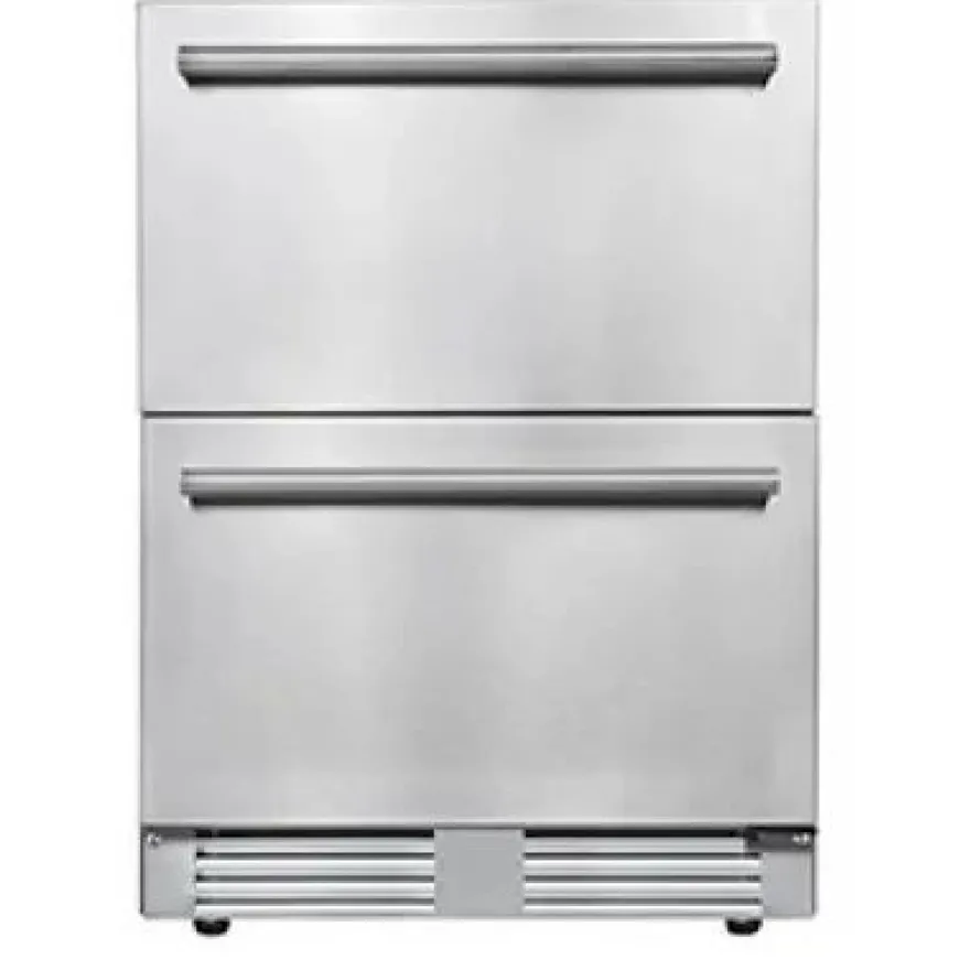 Laatikkojääkaappi Frigelux RE2T136A, 59,5cm, 77 l, teräs