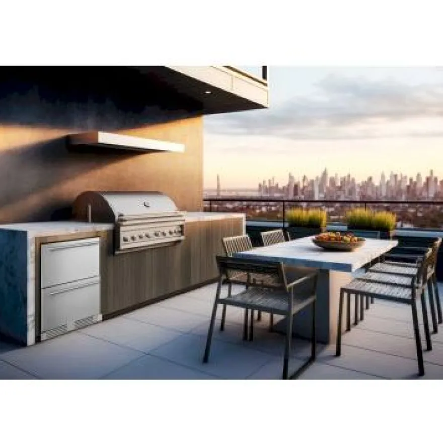 Laatikkojääkaappi Frigelux RE2T136A, 59,5cm, 77 l, teräs