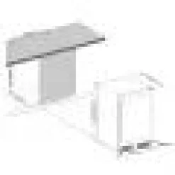 Laatikkojääkaappi Frigelux RE2T136A, 59,5cm, 77 l, teräs