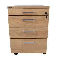 Laatikosto Home4You ERGO 60x43x60cm, hikkoripuu