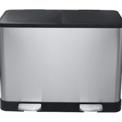 Lajitteluastia Bemeta Home, 2x20 l, hopea