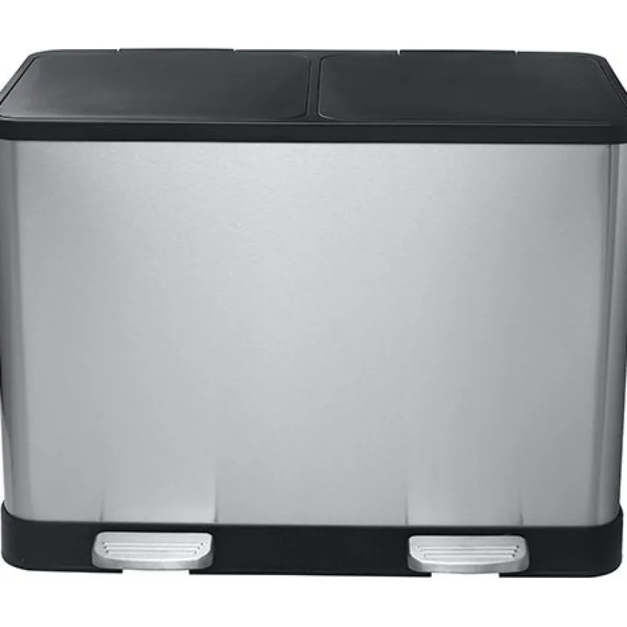 Lajitteluastia Bemeta Home, 2x20 l, hopea