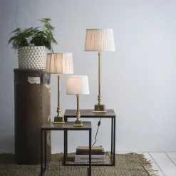 Lampunjalka PR Home Linné, 500 x 110 mm, kulta