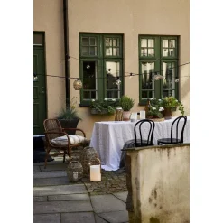 Lampunvarjostin Star Trading Linde, Ø150mm, beige
