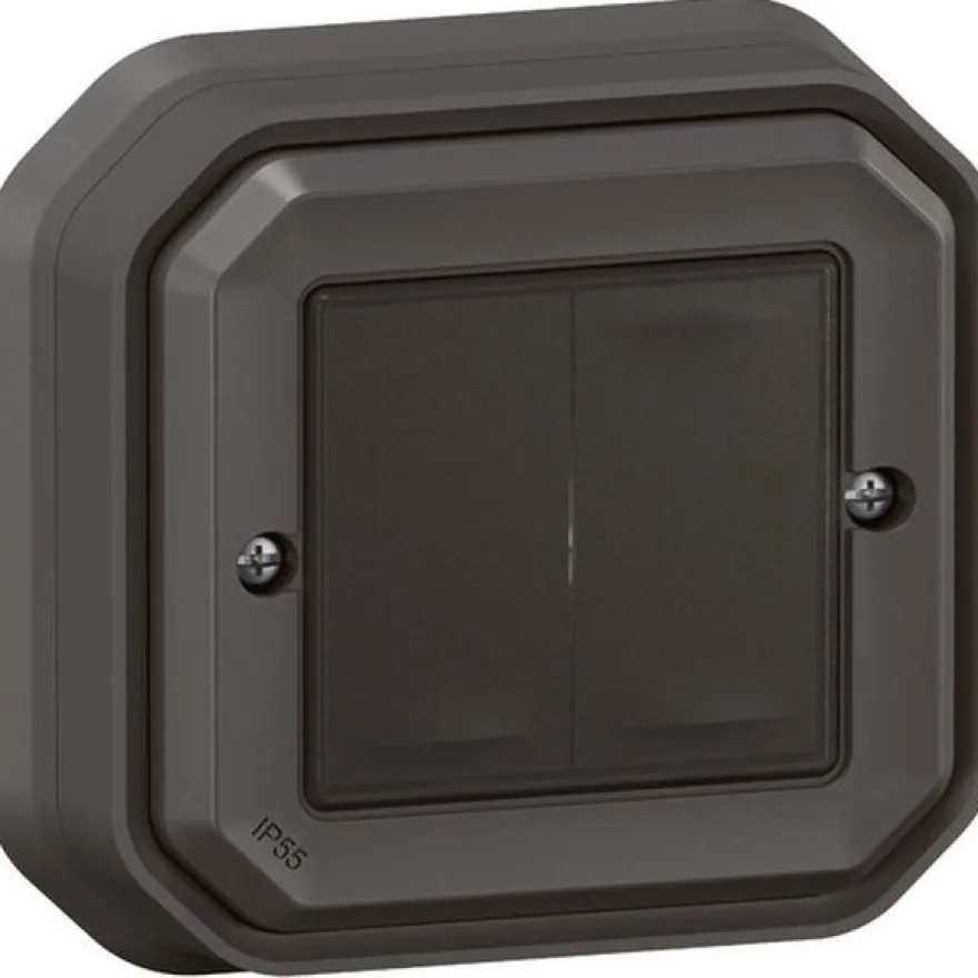 Langaton kaksoiskytkin Legrand Plexo with Netatmo IP55 pinta, paristoton