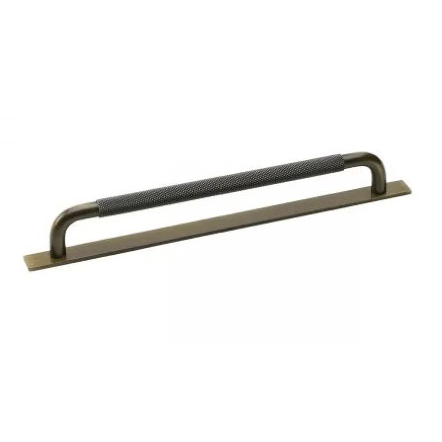 Lankavedin aluslevyllä Beslag Design Helix, 266x15x37mm, antiikkipronssi