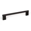 Lankavedin Beslag Design Graf Mini, 182x10x33mm, mattamusta