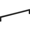 Lankavedin Beslag Design Soft, 199x8x28 mm, cc 192 mm, mattamusta