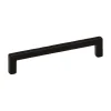 Lankavedin Beslag Design 0143, 201x9x28 mm, cc 192 mm, musta