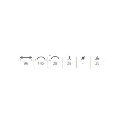 Lankavedin Grip Tessa, 96mm, eri värejä
