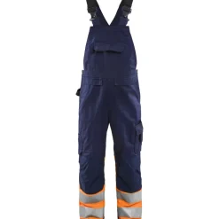 Lappuhaalari Blåkläder 2662 Highvis, mariininsininen/huomio-oranssi