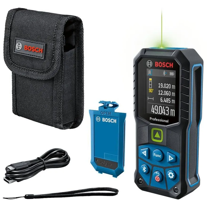 Laseretäisyysmittalaite Bosch Professional GLM 50-27 CG, 1.0Ah akulla