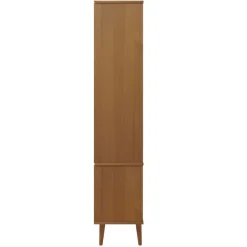 Lasikaappi Molde 90x35x175cm, mänty, eri värejä