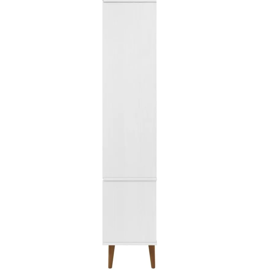 Lasikaappi Molde 90x35x175cm, mänty, eri värejä