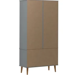 Lasikaappi Molde 90x35x175cm, mänty, eri värejä