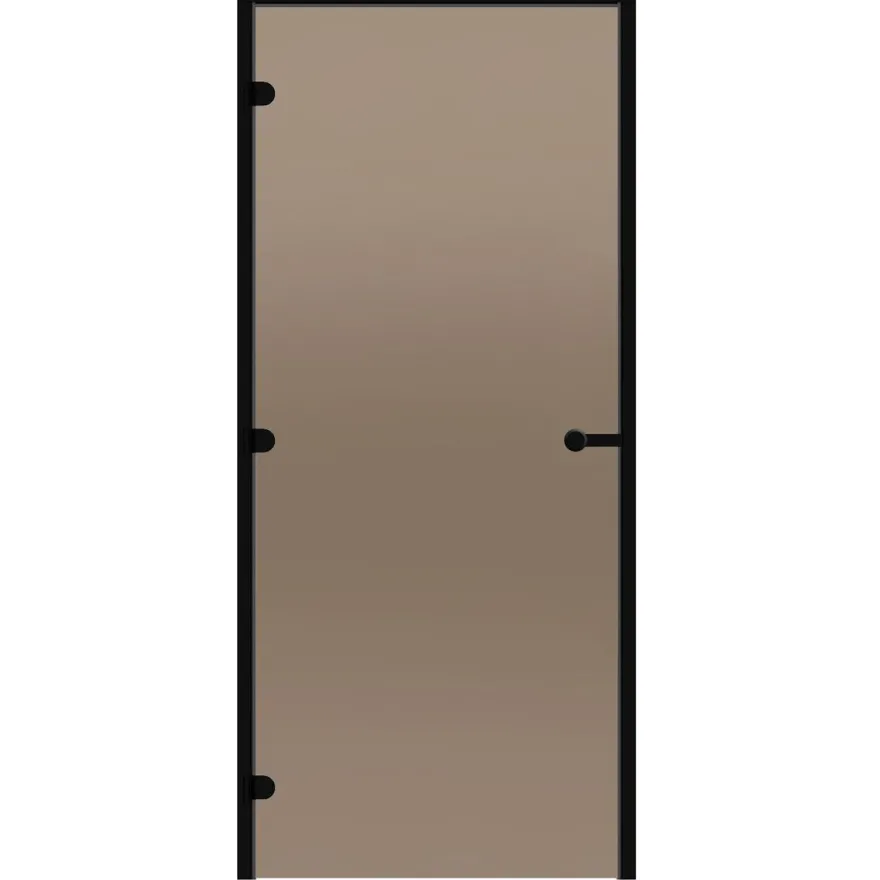 Lasiovi Harvia Black Line, 9x21, alumiinikarmi, eri värivaihtoehtoja