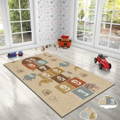 Lastenhuoneen matto Linento HMI KDC-117, 180x280cm, beige