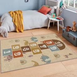 Lastenhuoneen matto Linento HMI KDC-117, 180x280cm, beige