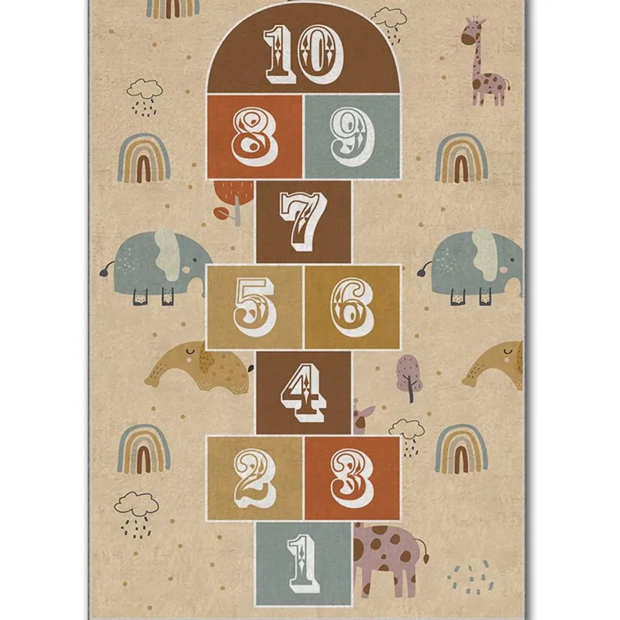Lastenhuoneen matto Linento HMI KDC-117, 180x280cm, beige
