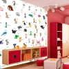 Lastenhuoneen tapetti Artgeist animals for children, eri kokoja