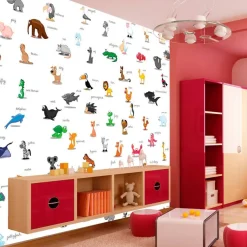 Lastenhuoneen tapetti Artgeist animals for children, eri kokoja