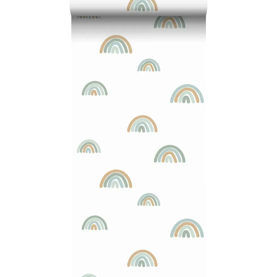 Lastenhuoneen tapetti Esta Forest Friends 139254, sininen
