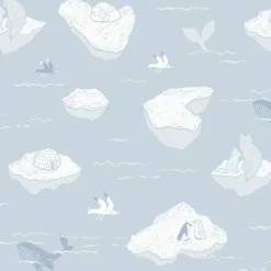 Lastenhuoneen tapetti Fiona No Limits Arctic, eläin