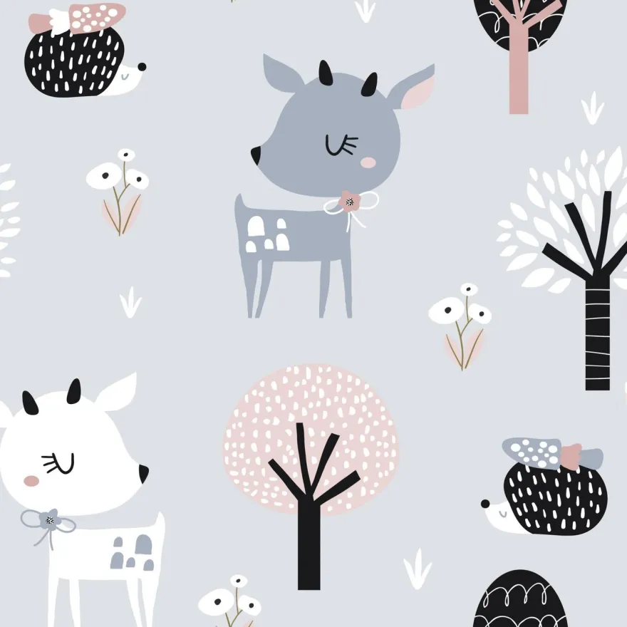 Lastenhuoneen tapetti Kids Walls 45831, vinyylipinta, sininen