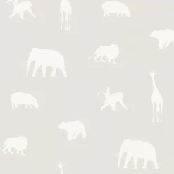 Lastenhuoneen tapetti Precious 347689, eläin, beige
