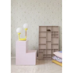 Lastenhuoneen tapetti Rebel Walls Bunny Field Sand, beige