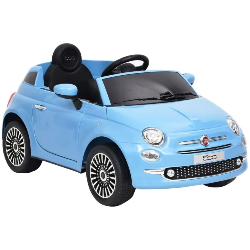 Lasten sähköauto Fiat 500, eri värejä