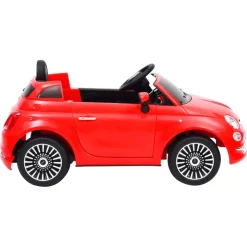 Lasten sähköauto Fiat 500, eri värejä