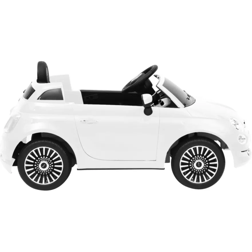 Lasten sähköauto Fiat 500, eri värejä