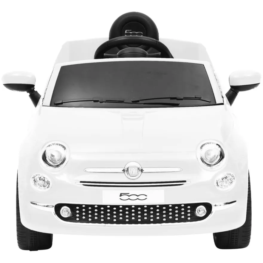 Lasten sähköauto Fiat 500, eri värejä