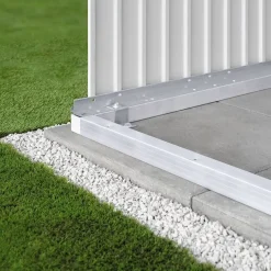 Lattiakehys puutarhavajaan Biohort HighLine H6 alumiini