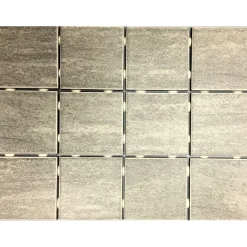 Lattialaatta Bien Alpstone Grey, himmeä, 10x10cm