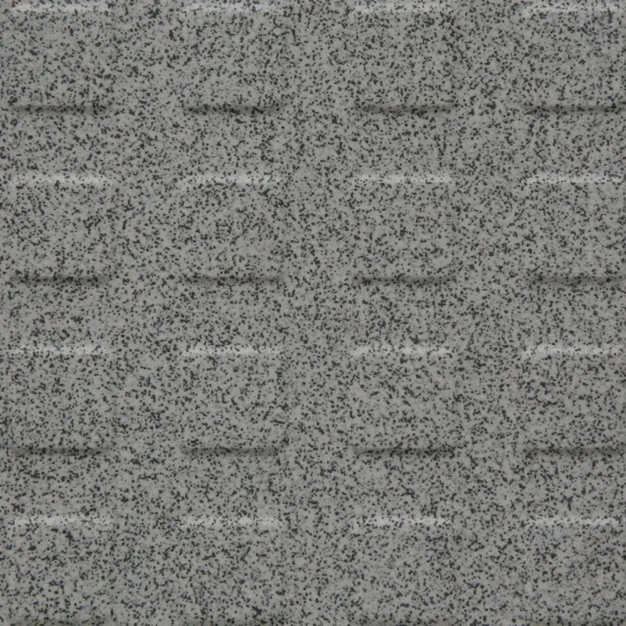 Lattialaatta Pukkila Natura Speckled White, himmeä, struktuuri, neliönasta, 96x96mm