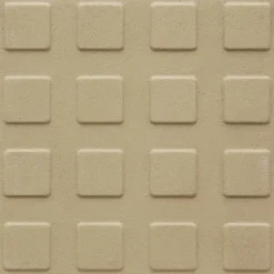 Lattialaatta Pukkila Natura Tumma Beige, himmeä, struktuuri, neliönasta, 96x96mm