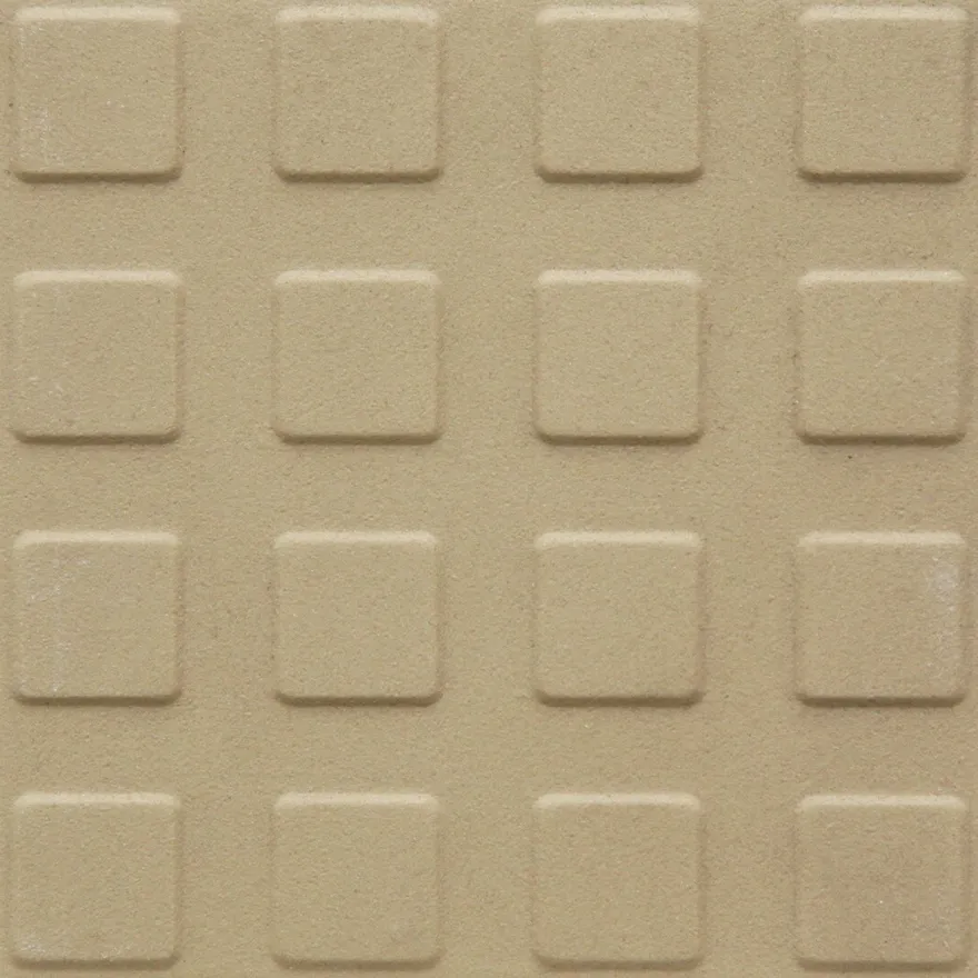 Lattialaatta Pukkila Natura Tumma Beige, himmeä, struktuuri, neliönasta, 96x96mm