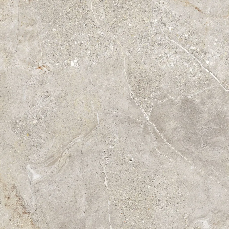 Lattialaatta Pukkila Stone Age Greige, 59.2x59.2cm, karhennettu, matta