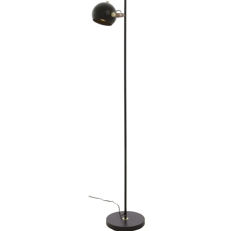 Lattiavalaisin Aneta Lighting Bow, 7W, Ø280x1480mm, IP20, GU10, musta